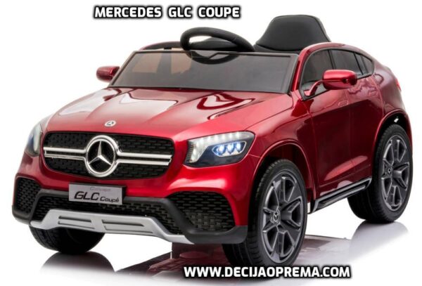 Mercedes GLC Coupe auto na akumulator za decu Metalik Crveni