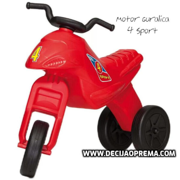 Motor Guralica 4 Sport Crvena