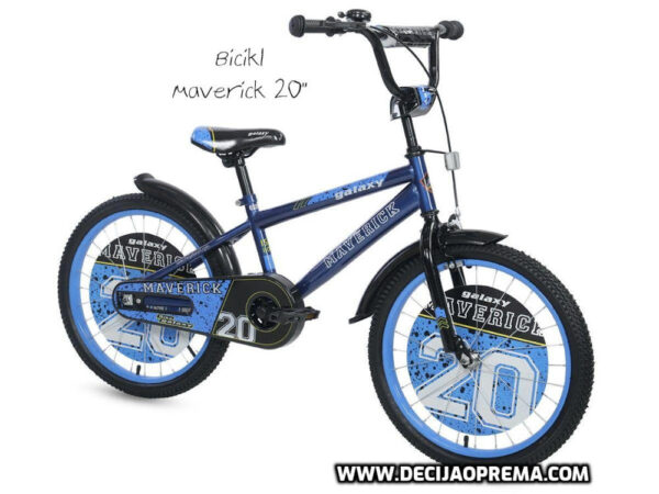 Bicikl Galaxy Maverick 20" za decu Plavi