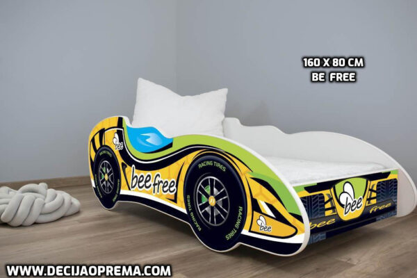 Dečiji krevet 160x80cm sa dušekom Formula Bee Free