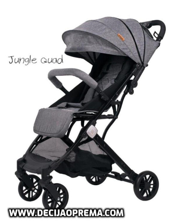 Kolica za bebe Jungle Quad Grey