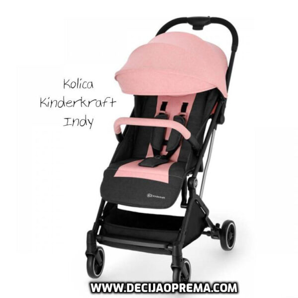 Kolica za bebe Kinderkraft INDY Pink