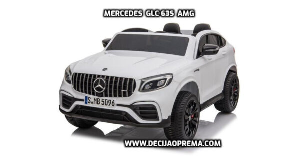 Mercedes GLC 63 S AMG auto na akumulator za decu Beli