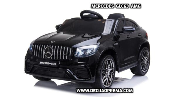Mercedes GLC 63 AMG auto na akumulator za decu Crni