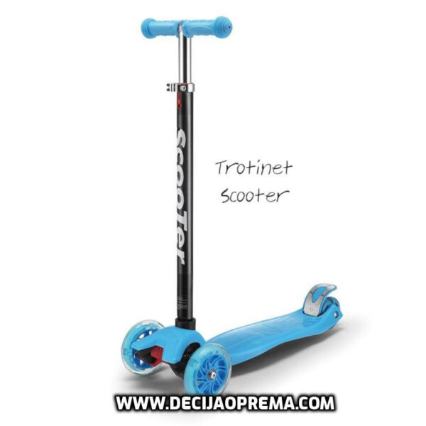 Trotinet Scooter Plavi