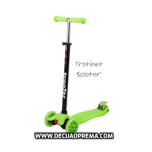Trotinet Scooter Zeleni