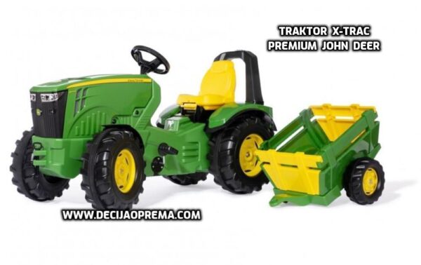 Traktor X-trac Premium John Deer sa Farm prikolicom