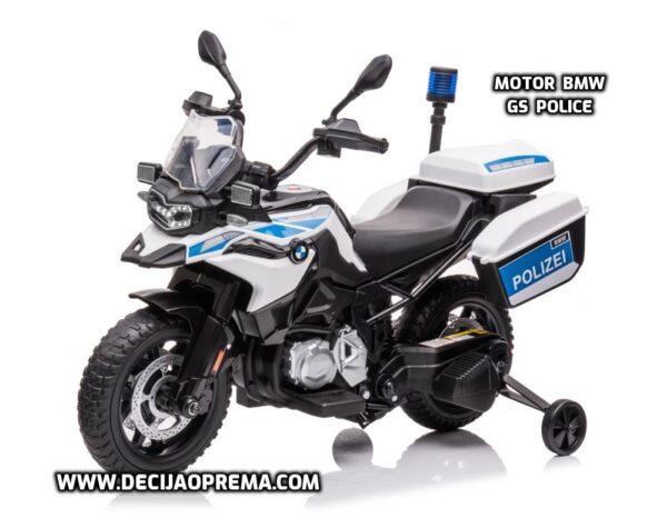 Motor BMW 850 GS Police na akumulator za decu