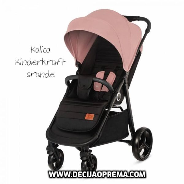 Kolica za bebe Kinderktaft Grande Plus Pink