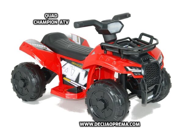 Quad na akumulator ATV Champion Crveni
