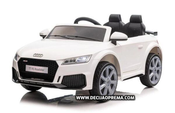 Audi TT RS Licencirani Auto na akumulator za decu Beli