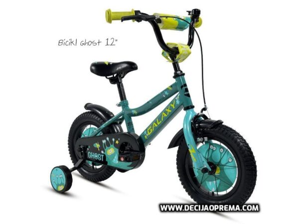 Bicikl Galaxy Ghost 12" za decu Tirkiz