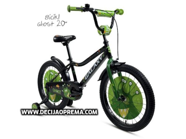 Bicikl Galaxy Ghost 20" za decu Crna
