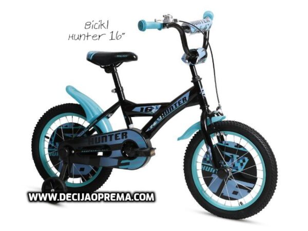 Bicikl Galaxy Hunter 16" za decu Crni