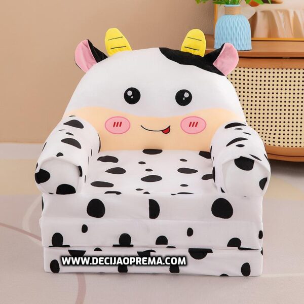 Foteljica za decu Cow