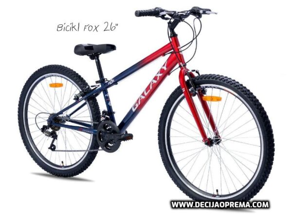 Bicikl Galaxy Fox 6.0 26"/18 Crvena