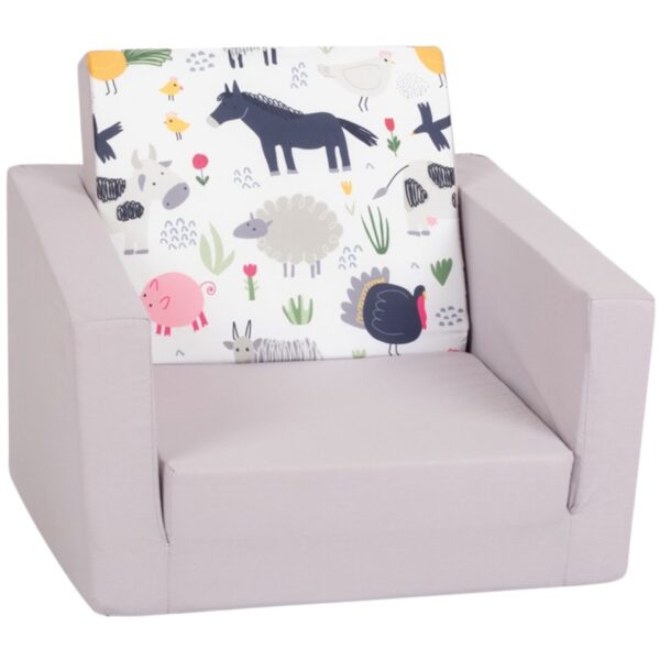 Dečija fotelja na razvlačenje Farma 102248
