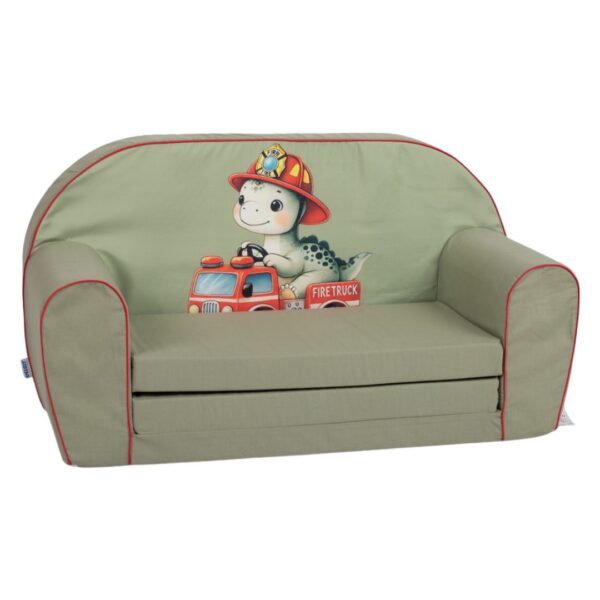 Dečija fotelja dvosed na razvlačenje Dino vatrogasac 113220