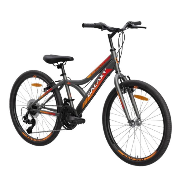 Bicikl Galaxy Casper 240 24"/18 za decu Sivo narandžasti