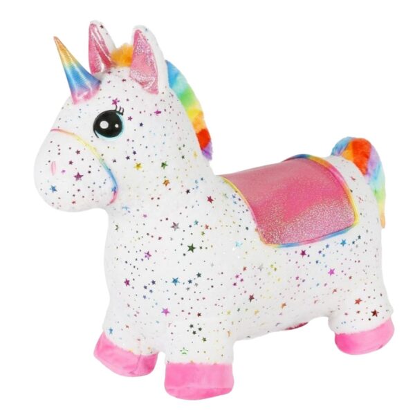 Plišana Džampi životinja za skakanje - Jednorog