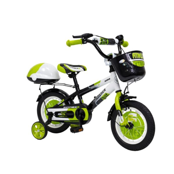 Dečija bicikla 12“ Fitness Crno-Zeleni