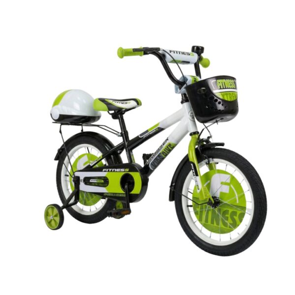 Dečija bicikla 16“ Fitness Crno-Zelena