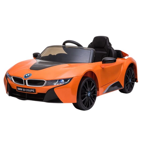 Auto Licencirani BMW I8 Concept na akumulator za decu Narandžasti