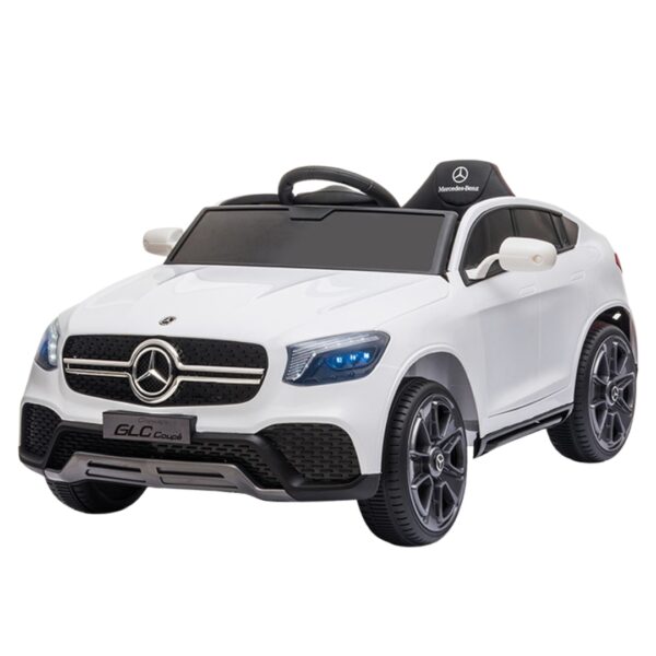 Auto Mercedes – Benz AMG GLC coupé na akumulator za decu Beli